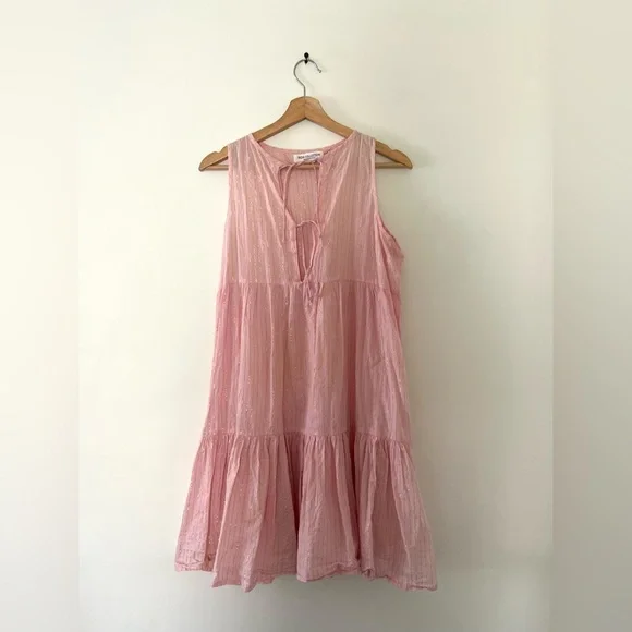 EMERSON FRY INDIA COLLECTION SLEEVELESS ISLA DRESS IN BALLET LUREX SIZE M/L - Picture 5 of 7